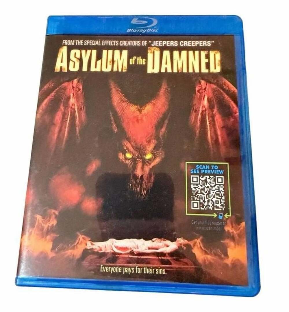 Asylum of the Damned Blu-ray Disc